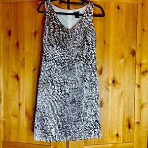 Ann Taylor Giraffe Print Shift Dress